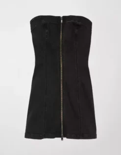 AE Strapless Denim Mini Dress -American Eagle Online Shop 1399 7427 001 f