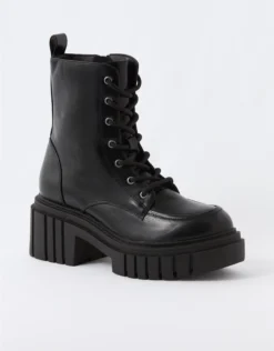 AE Lace-Up Lug Boot