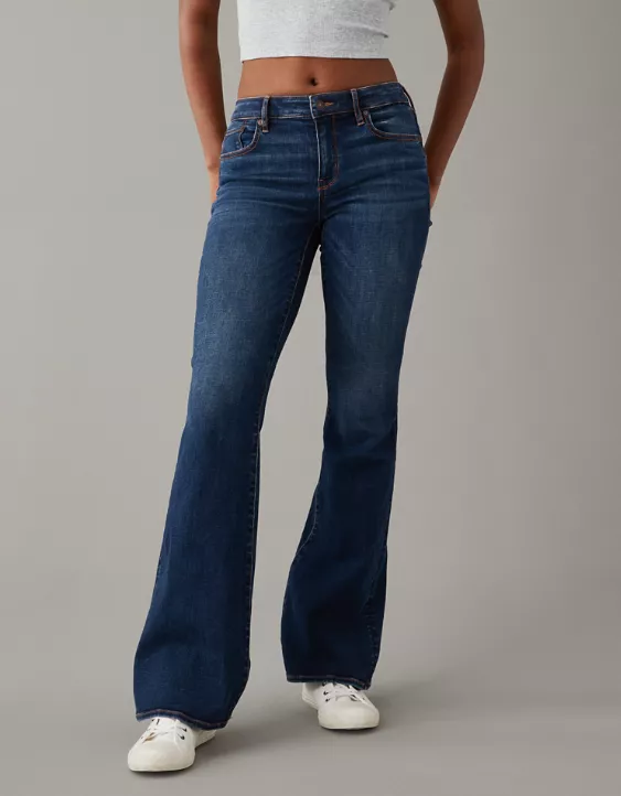 AE Next Level Low-Rise Flare Jean 4 AE Next Level Low-Rise Flare Jean - Image 2