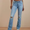 AE Stretch Low-Rise Ripped Kick Bootcut Jean 1 AE Stretch Low-Rise Ripped Kick Bootcut Jean -American Eagle Online Shop 1437 4899 826 of