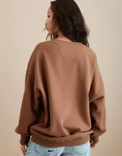 AE Oversized Halloween Graphic Sweatshirt -American Eagle Online Shop 1457 2017 203 ob