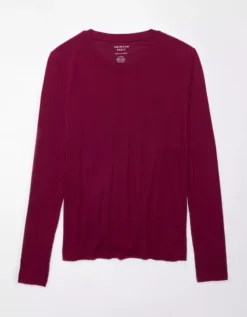 AE Soft & Sexy Long-Sleeve Pocket Tee -American Eagle Online Shop 1532 9181 600 f