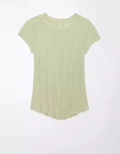 AE Soft & Sexy Ribbed Tee -American Eagle Online Shop 2372 9125 379 f
