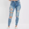 AE Next Level Ripped High-Waisted Jegging Crop -American Eagle Online Shop 2433 4342 508 of