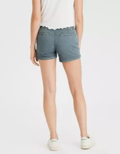AE Khaki Midi Short -American Eagle Online Shop 3332 6155 400 ob