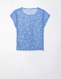 AE Cropped Mini Mesh Tee -American Eagle Online Shop 3375 9164 400 f