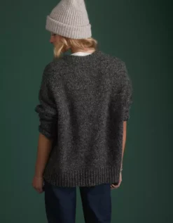 AE77 Premium Mohair-Blend Boyfriend Sweater -American Eagle Online Shop 3428 1043 008 ob