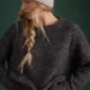 AE77 Premium Mohair-Blend Boyfriend Sweater -American Eagle Online Shop 3428 1043 008 of