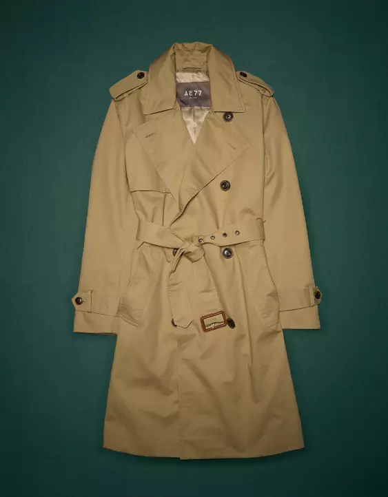 AE77 Premium Classic Trench Coat 5 AE77 Premium Classic Trench Coat - Image 3