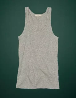 AE77 Premium Cotton Rib Tank -American Eagle Online Shop 3428 8947 006 f