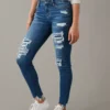 AE Next Level Curvy Patched High-Waisted Jegging 1 AE Next Level Curvy Patched High-Waisted Jegging -American Eagle Online Shop 3439 4665 826 of