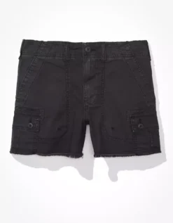 AE Snappy Stretch '90s Boyfriend Cargo Short -American Eagle Online Shop 4331 7545 001 f