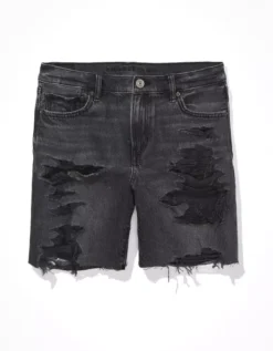 AE Denim Low-Rise Baggy Short 7 AE Denim Low-Rise Baggy Short -American Eagle Online Shop 5332 7315 001 f