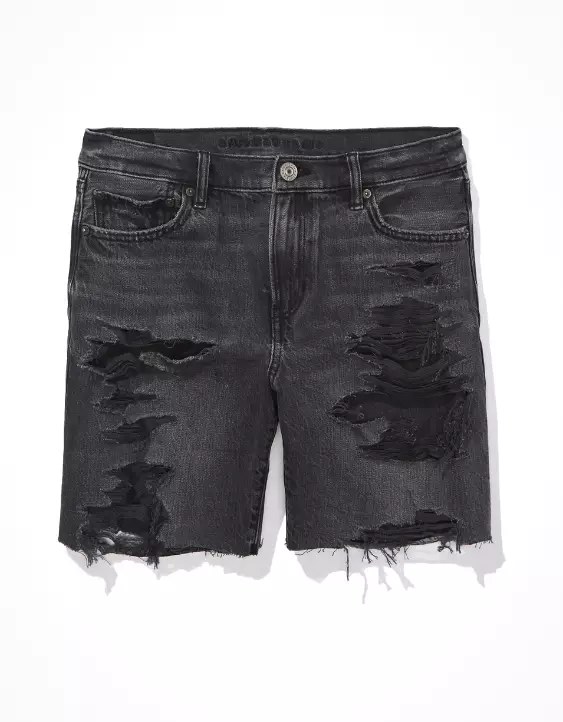 AE Denim Low-Rise Baggy Short 5 AE Denim Low-Rise Baggy Short - Image 3