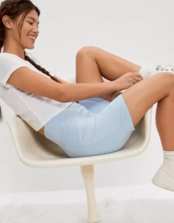 AE Everything Pocket Fleece Super High-Waisted 6" Bike Short -American Eagle Online Shop 5420 7309 441 of