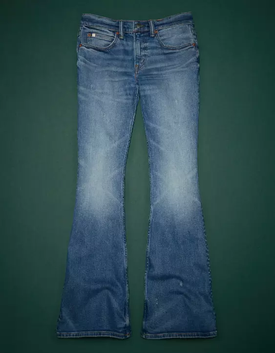 AE77 Premium Low-Rise Flare Jean 5 AE77 Premium Low-Rise Flare Jean - Image 3