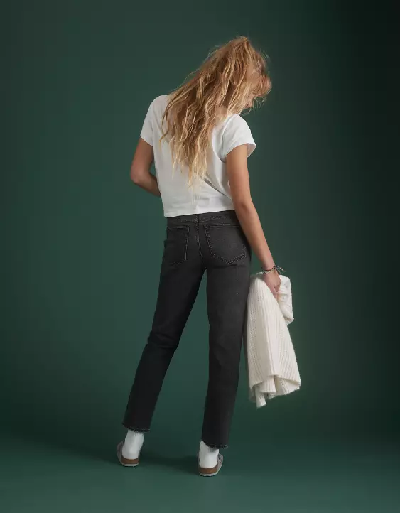 AE77 Premium Straight Crop Jean 5 AE77 Premium Straight Crop Jean - Image 3