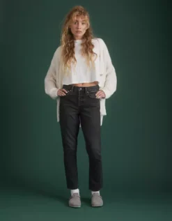 AE77 Premium Straight Crop Jean 6 AE77 Premium Straight Crop Jean -American Eagle Online Shop 7302 4558 081 of