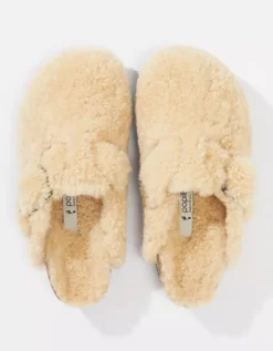 Birkenstock Women's Boston Big Buckle Shearling Clog -American Eagle Online Shop 7410 5960 106 b