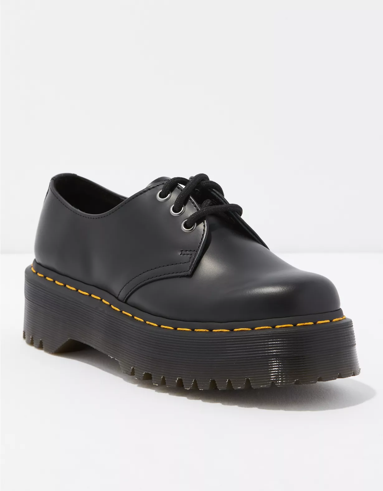 Dr. Martens Women's 1461 Smooth Leather Platform Shoe 3 Dr. Martens Women's 1461 Smooth Leather Platform Shoe