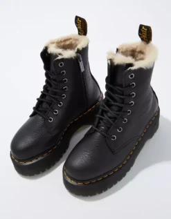 Dr. Martens Women's Jadon Faux Fur Lined Boot -American Eagle Online Shop 7411 5880 001 b