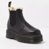 Dr. Martens Women's 2976 Faux Fur-Lined Platform Chelsea Boot -American Eagle Online Shop 7411 5887 001 f