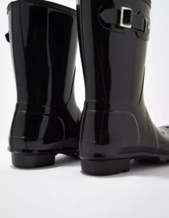 Hunter Original Short Gloss Rain Boot -American Eagle Online Shop 7411 7389 001 d1