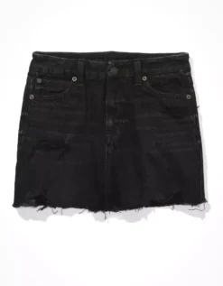 AE '90s High-Waisted Denim Mini Skirt -American Eagle Online Shop 8332 4590 081 f