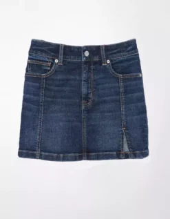 AE Next Level High-Waisted Denim Mini Skirt 7 AE Next Level High-Waisted Denim Mini Skirt -American Eagle Online Shop 8332 4706 896 f