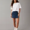 AE Next Level High-Waisted Denim Mini Skirt -American Eagle Online Shop 8332 4706 896 of
