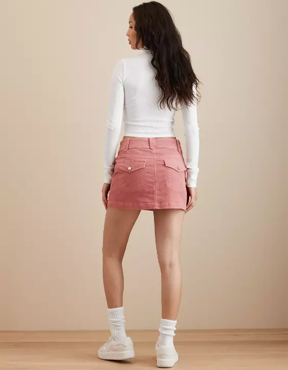 AE Super Stretch High-Waisted Corduroy Mini Skirt 5 AE Super Stretch High-Waisted Corduroy Mini Skirt - Image 3